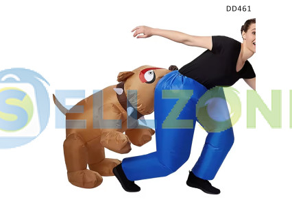 Φουσκωτή στολή πάρτι με δάγκωμα σκύλου - DD461